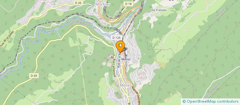 localisation de l'entreprise SAS MBK AGENCY à HAUTS DE BIENNE
