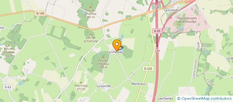 localisation de l'entreprise SAS MC 2 à SAINT-AMAND-MAGNAZEIX
