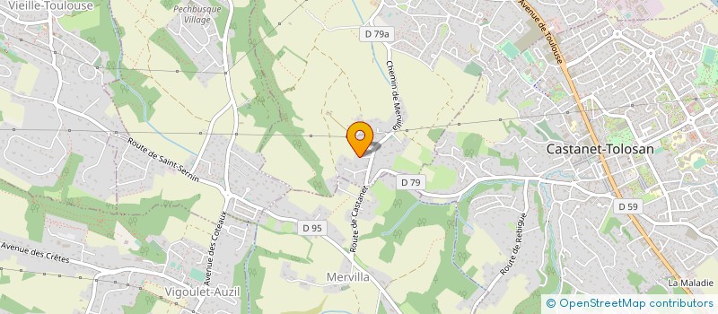 localisation de l'entreprise SAS MCC CONSEILS  AUZEVILLE-TOLOSANE