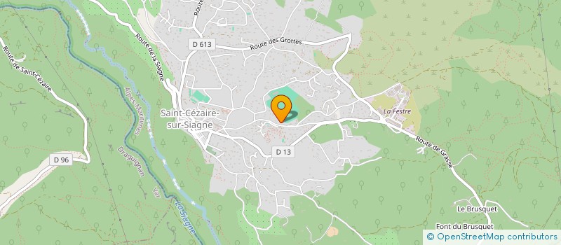localisation de l'entreprise SAS MDK PROMOTEUR à SAINT-CEZAIRE-SUR-SIAGNE