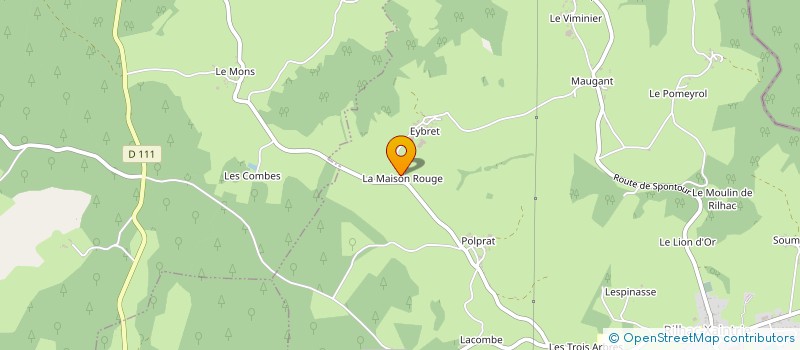 localisation de l'entreprise SAS MECA COURBON à SERVIERES-LE-CHATEAU