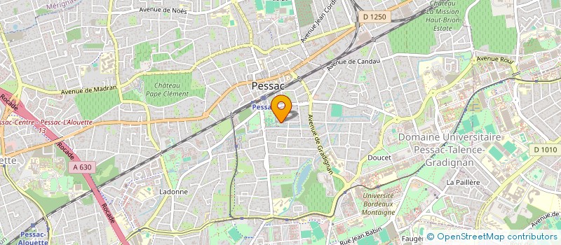 localisation de l'entreprise SAS MEDIPRO CONSEIL à PESSAC