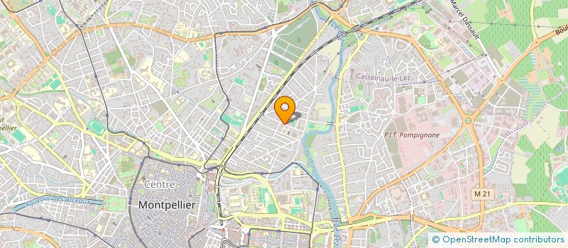 localisation de l'entreprise SAS MEH  MONTPELLIER