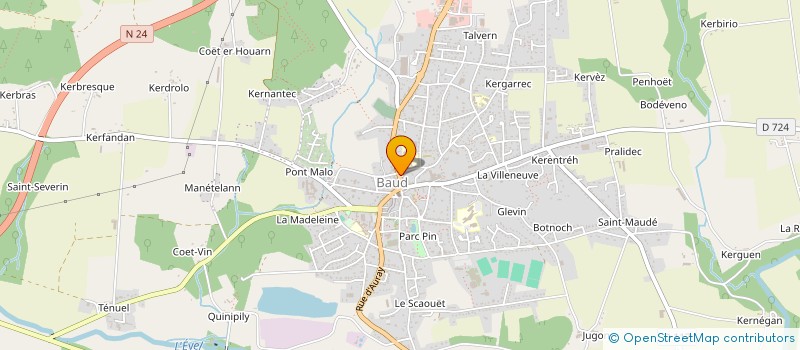 localisation de l'entreprise SAS MELEO  BAUD