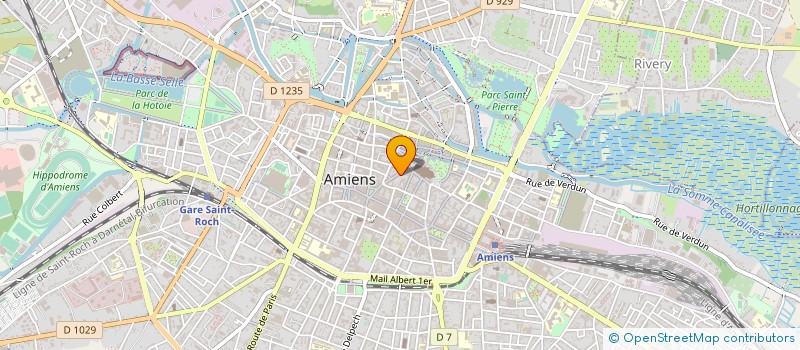 localisation de l'entreprise SAS MELTING  AMIENS