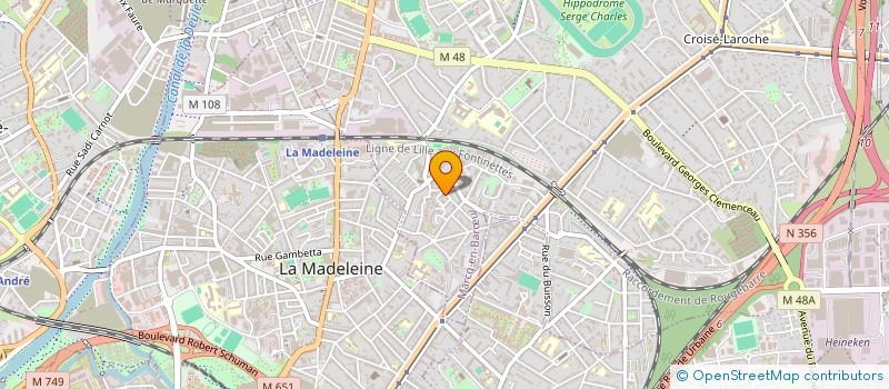localisation de l'entreprise SAS MEN SERVICES à MARCQ-EN-BARŒUL