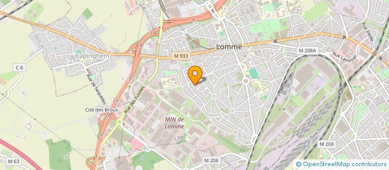 localisation de l'entreprise SAS MENANTEAU-AMEDRO à LILLE