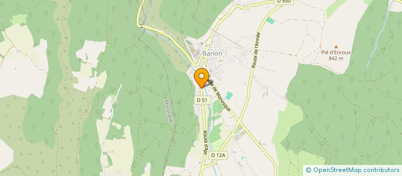 localisation de l'entreprise SAS MERLE AND CO  LA ROCHEGIRON