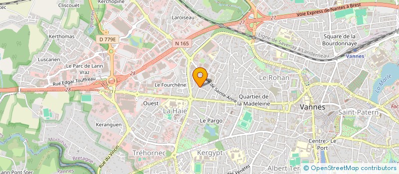 localisation de l'entreprise SAS MES OBJETS 3D2D à VANNES