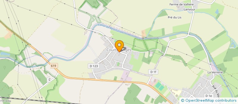 localisation de l'entreprise SAS METALLERIE DES LACS à COURTERANGES