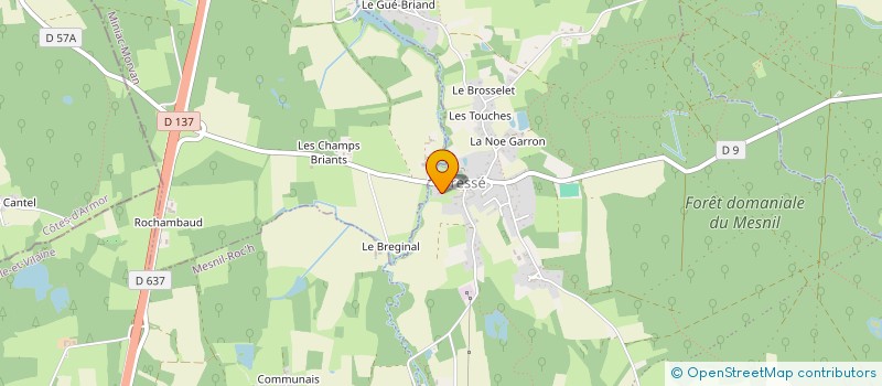 localisation de l'entreprise SAS METHA DELAROCHEAULION à PLESDER