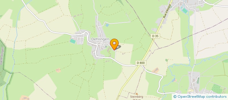 localisation de l'entreprise SAS METHA DES PRES  DEHLINGEN