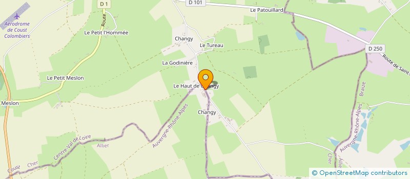 localisation de l'entreprise SAS METHAGRAVIERE  LETELON