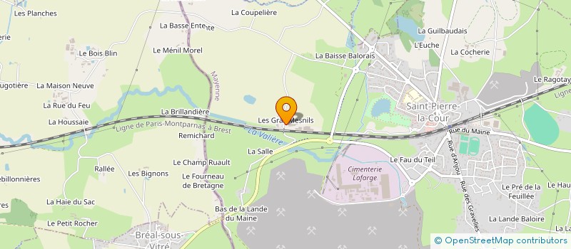 localisation de l'entreprise SAS METHAMINE à SAINT-PIERRE-LA-COUR