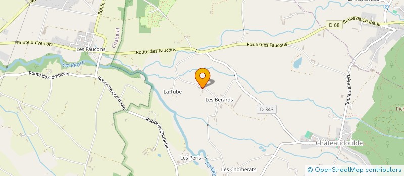 localisation de l'entreprise SAS METHAVERCORS à CHATEAUDOUBLE