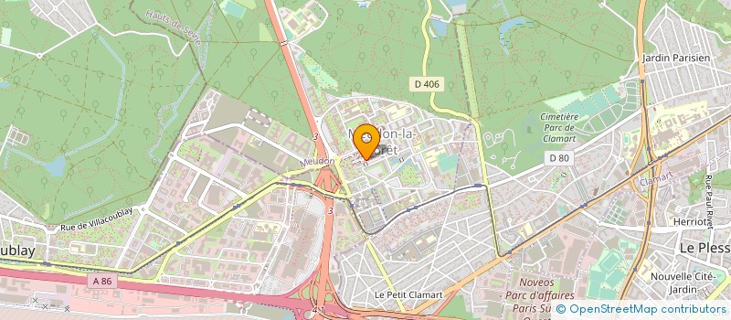 localisation de l'entreprise SAS MEUDON BATIMENT à MEUDON
