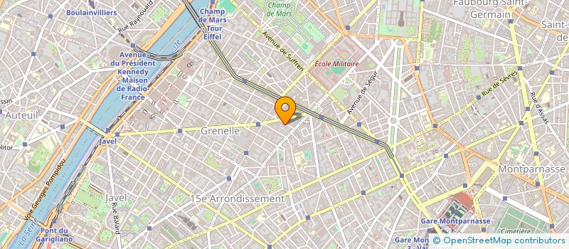 localisation de l'entreprise SAS MG LETELLIER  PARIS