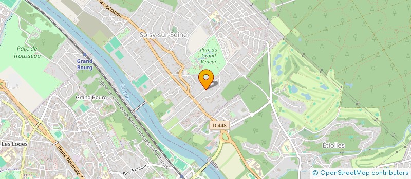 localisation de l'entreprise SAS MGL IMMOBILIER à SOISY-SUR-SEINE