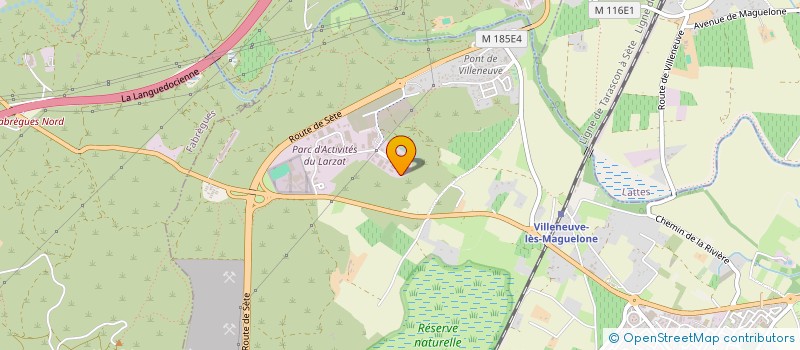 localisation de l'entreprise SAS MHCT à VILLENEUVE-LES-MAGUELONE