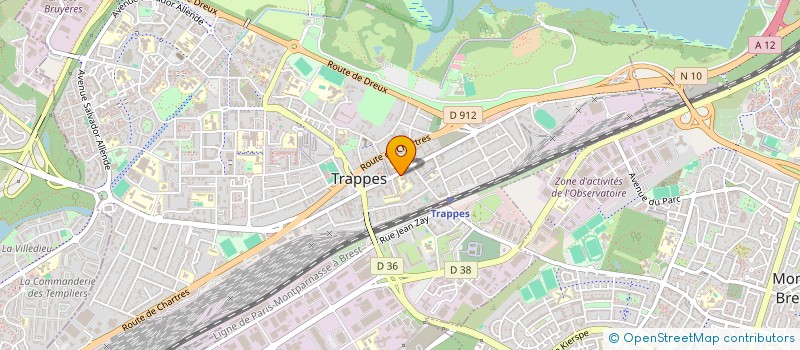 localisation de l'entreprise SAS MIAMIAM  TRAPPES