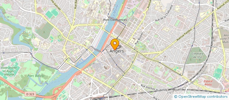 localisation de l'entreprise SAS MICRO EXPERT  ANGERS