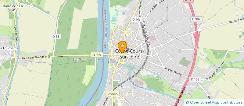 localisation de l'entreprise SAS MIEUX POUR DEMAIN à COSNE-COURS-SUR-LOIRE