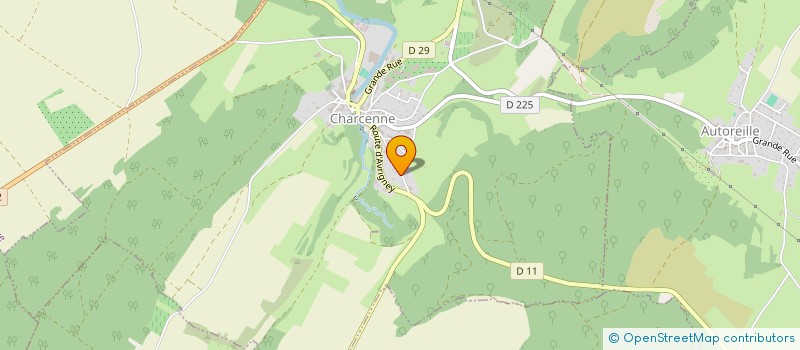 localisation de l'entreprise SAS MILLERET SIMON  CHARCENNE