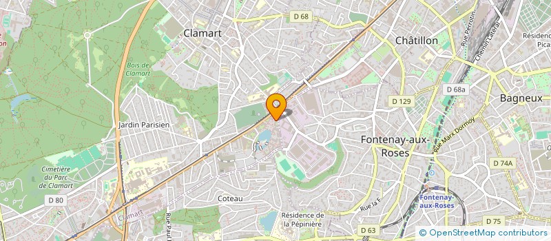 localisation de l'entreprise SAS MINDAS92 à CLAMART