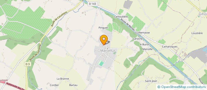 localisation de l'entreprise SAS MIQUEL  SAINTE-BAZEILLE