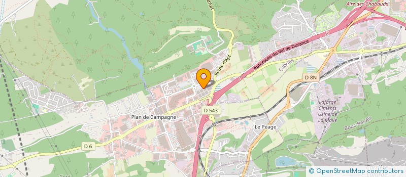 localisation de l'entreprise SAS MIREILLE à CABRIES