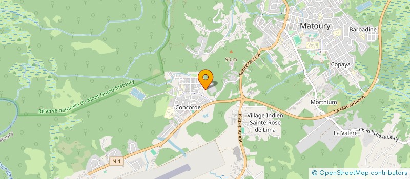 localisation de l'entreprise SAS MISTER GUIMI LOCATION ET SERVICES  MATOURY
