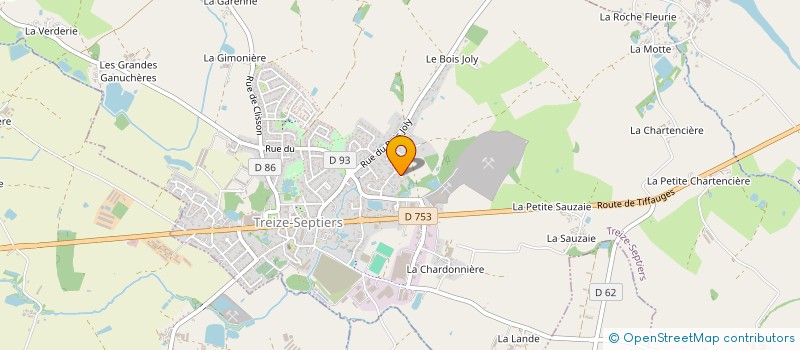 localisation de l'entreprise SAS MITOU à TREIZE-SEPTIERS