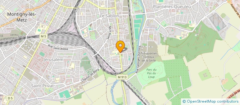 localisation de l'entreprise SAS MIYYA  METZ