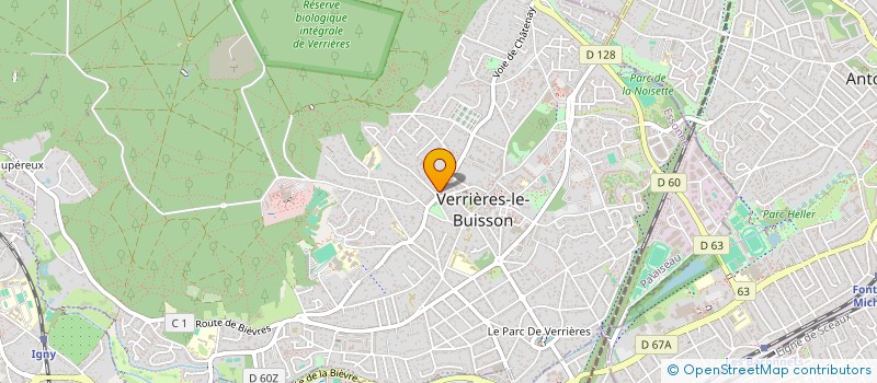 localisation de l'entreprise SAS MJL à VERRIERES-LE-BUISSON