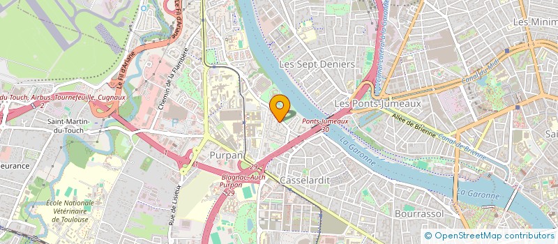 localisation de l'entreprise SAS MJPN à TOULOUSE