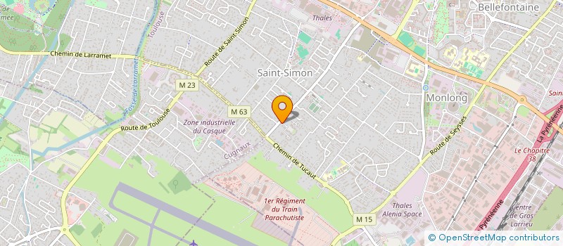 localisation de l'entreprise SAS MK à TOULOUSE