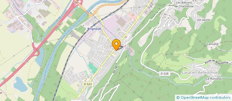localisation de l'entreprise SAS MK  SAINT-MARTIN-D'HERES