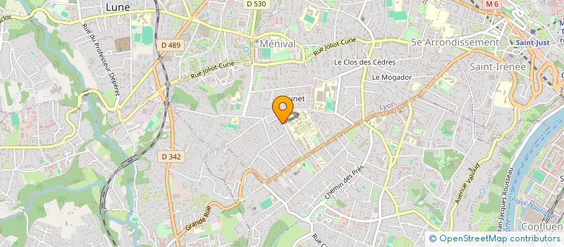 localisation de l'entreprise SAS MKS INVESTISSEMENT à LYON