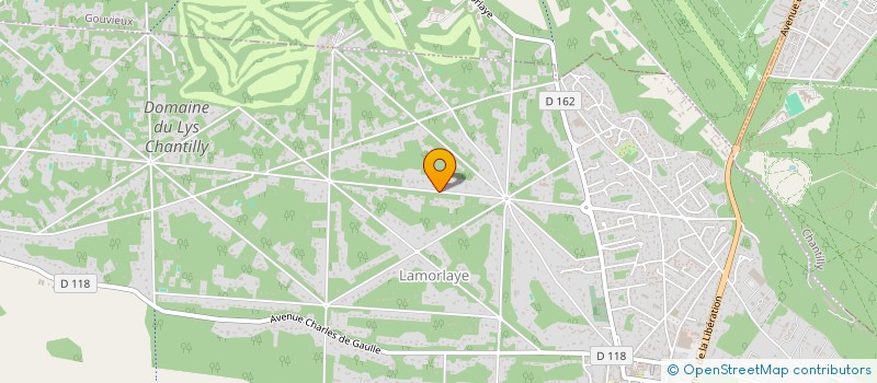 localisation de l'entreprise SAS MMCM  LAMORLAYE