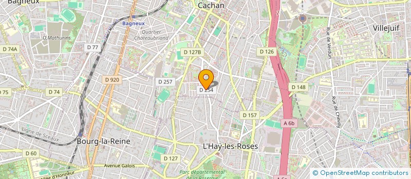 localisation de l'entreprise SAS MNMS HOLDING  CACHAN