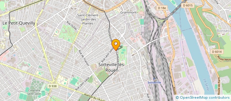 localisation de l'entreprise SAS MOGADOR  SOTTEVILLE-LES-ROUEN