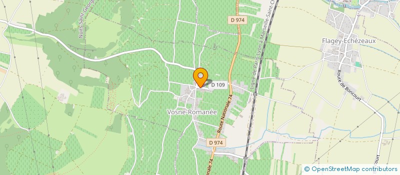 localisation de l'entreprise SAS MOME  VOSNE-ROMANEE