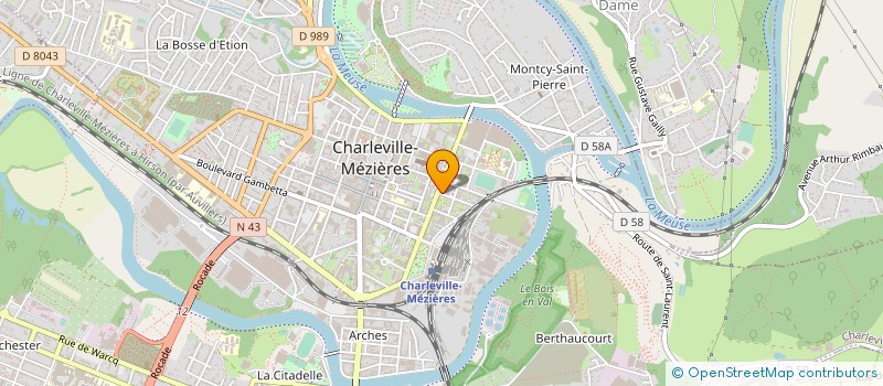 localisation de l'entreprise SAS MON LAIT ARDENNAIS à CHARLEVILLE-MEZIERES