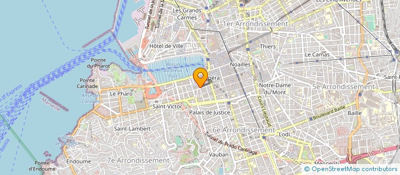 localisation de l'entreprise SAS MON TOP MODEL à MARSEILLE