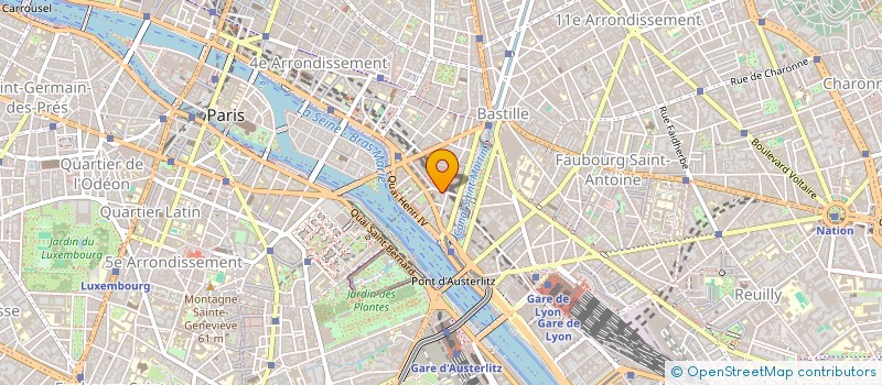 localisation de l'entreprise SAS MONDE EDITION  PARIS