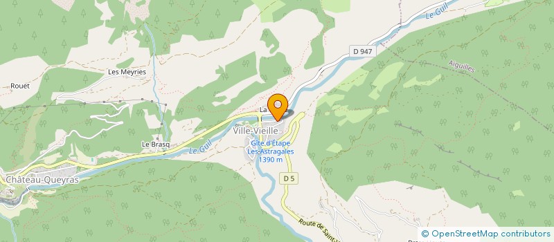 localisation de l'entreprise SAS MONNET PM  CHATEAU-VILLE-VIEILLE