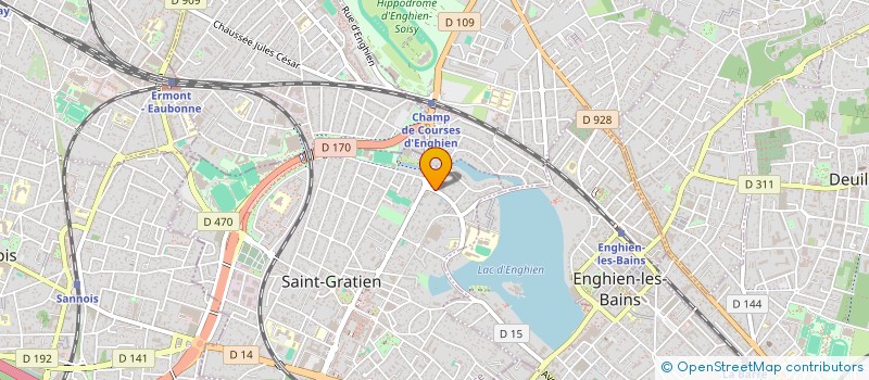 localisation de l'entreprise SAS MONTARCHER  SAINT-GRATIEN