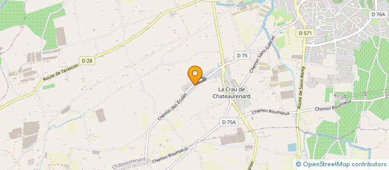 localisation de l'entreprise SAS MONTESINO DISCORS  CHATEAURENARD