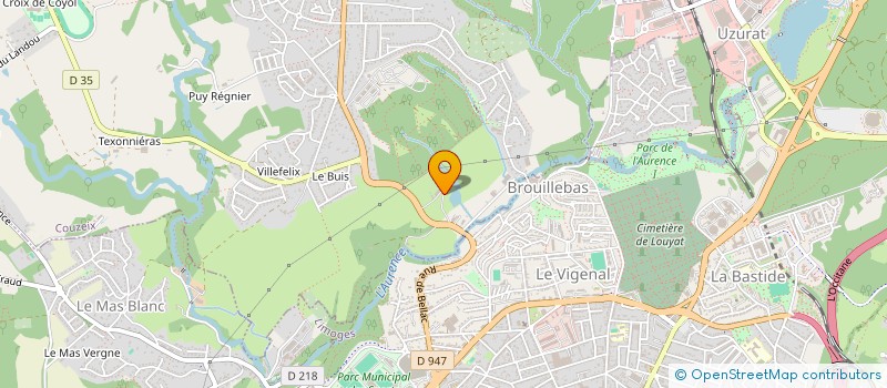 localisation de l'entreprise SAS MORAINE  COUZEIX