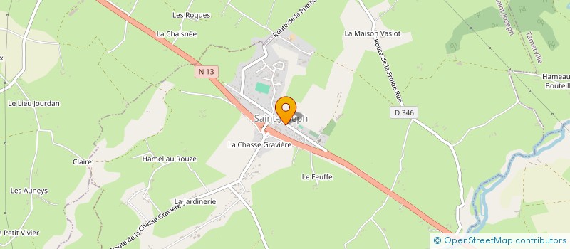 localisation de l'entreprise SAS MOREL à SAINT-JOSEPH